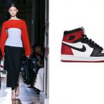 Valentino Couture + Jordan 1 Retro High Satin Black Toe