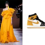 Givenchy Couture + Jordan 1 Retro High Yellow Ochre