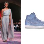 Dior Couture + Jordan 1 Retro High Season of Her Hydrogen Blue