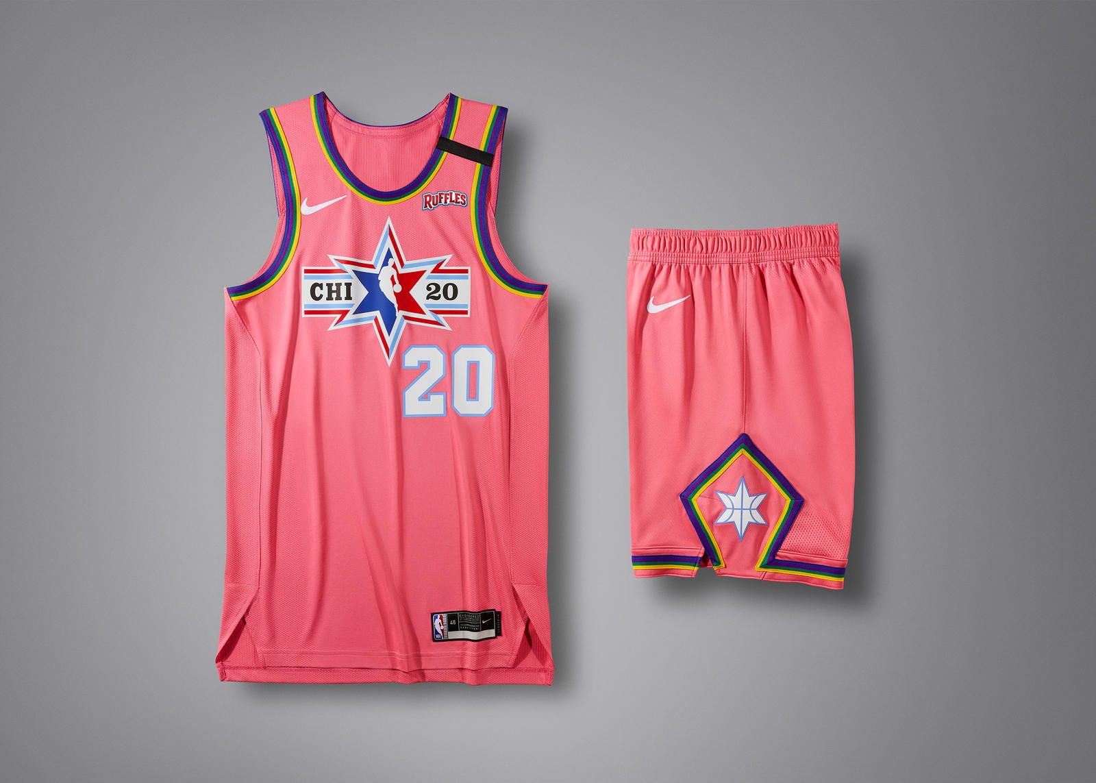 NBA オールスター2020 ウェア NBA All-Star Game uniforms inspired by Chicago Transit Line