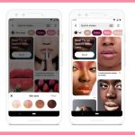 Pinterest lancia un tool per provare i prodotti make up virtualmente Si chiama Try On e permette di provare in realtà aumentata rossetti e fondotinta