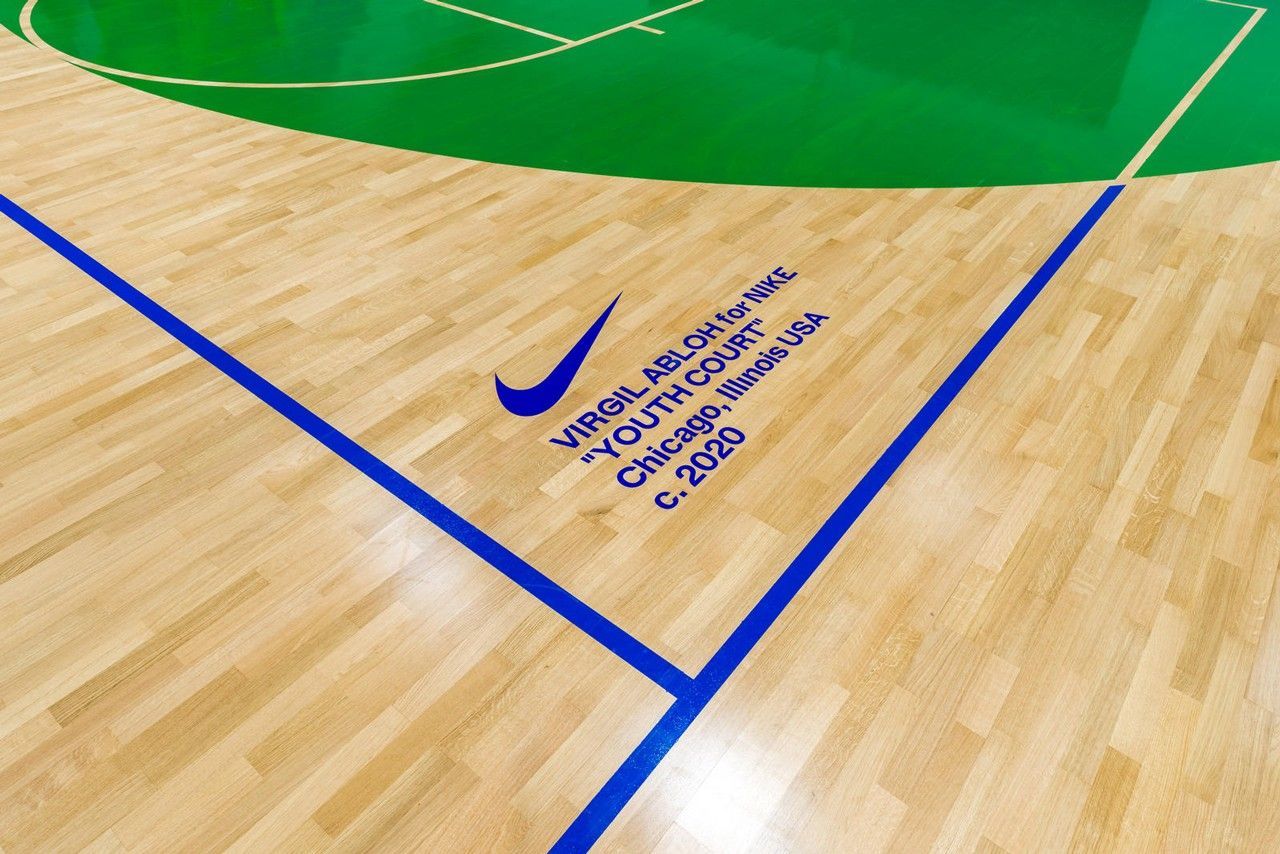 Virgil Abloh joined Nike to redesign a court