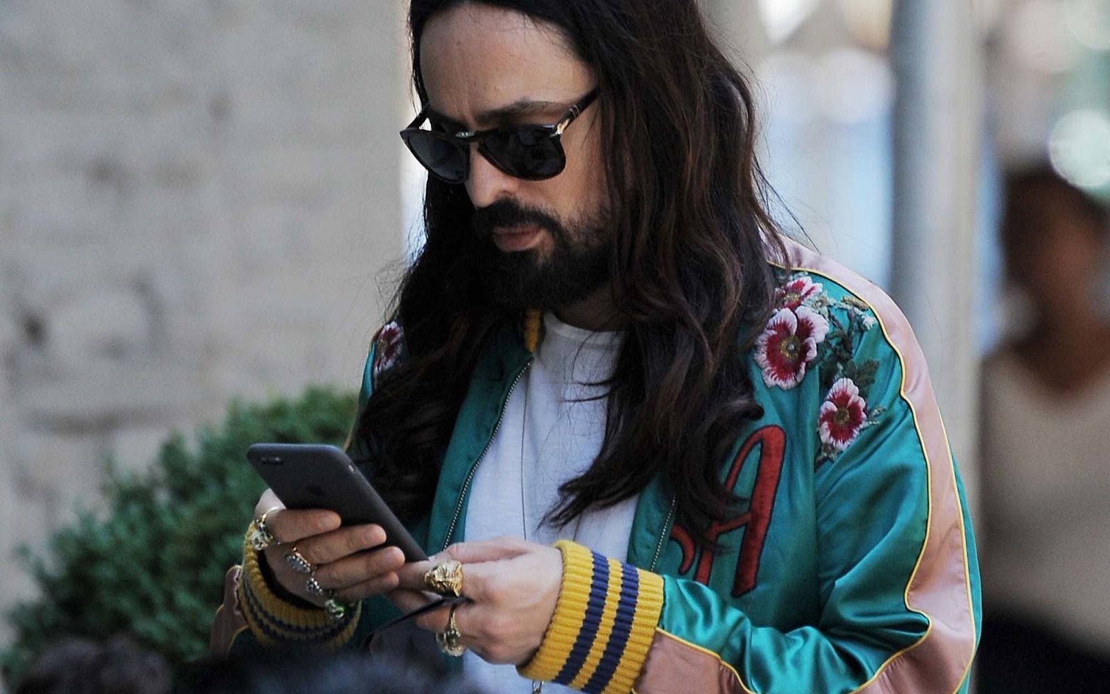 The invitation to the Gucci show is a WhatsApp vocal message from  Alessandro Michele