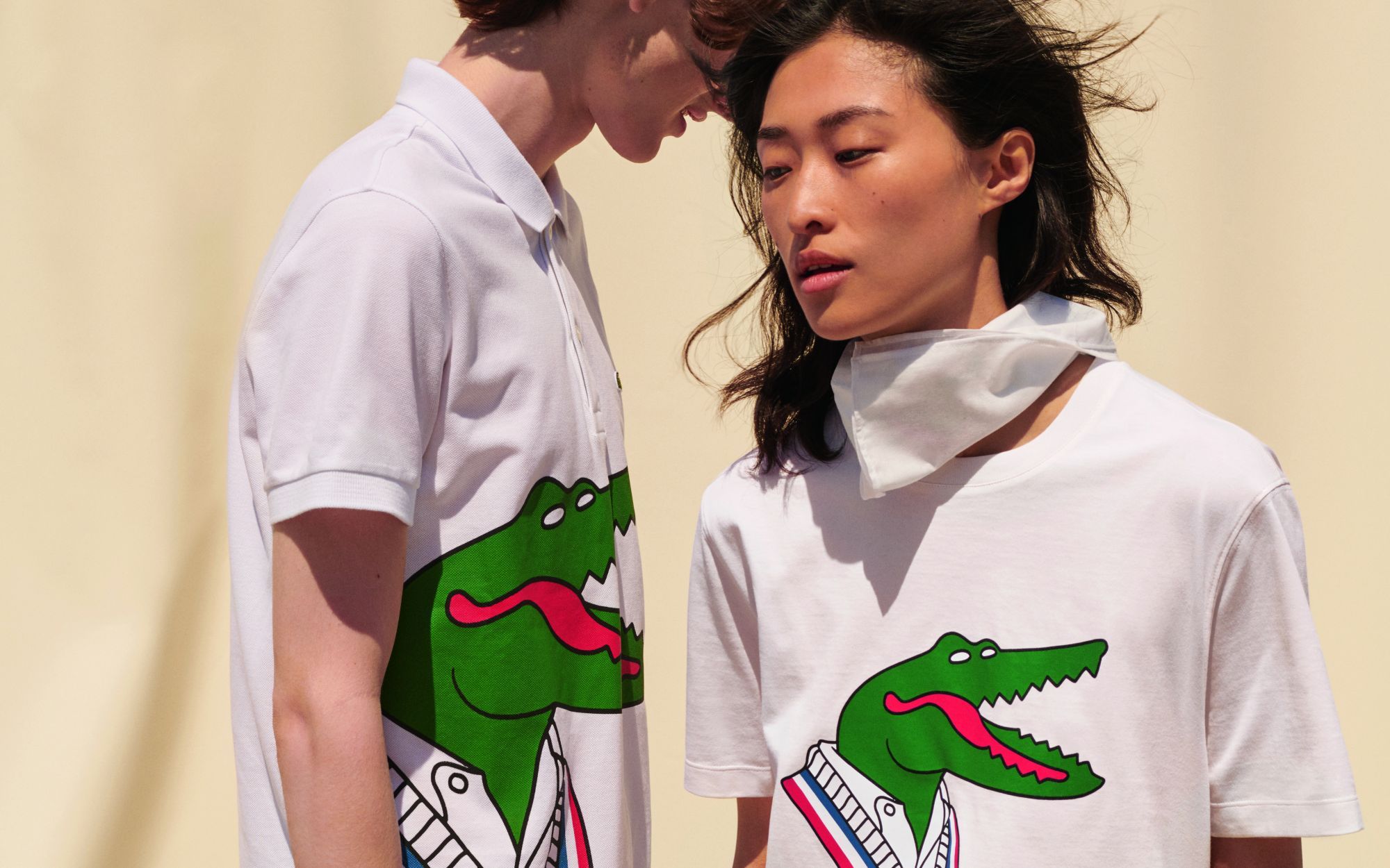 Jeg vil have kant falanks The iconic Lacoste crocodile changes skin in three new collaborations