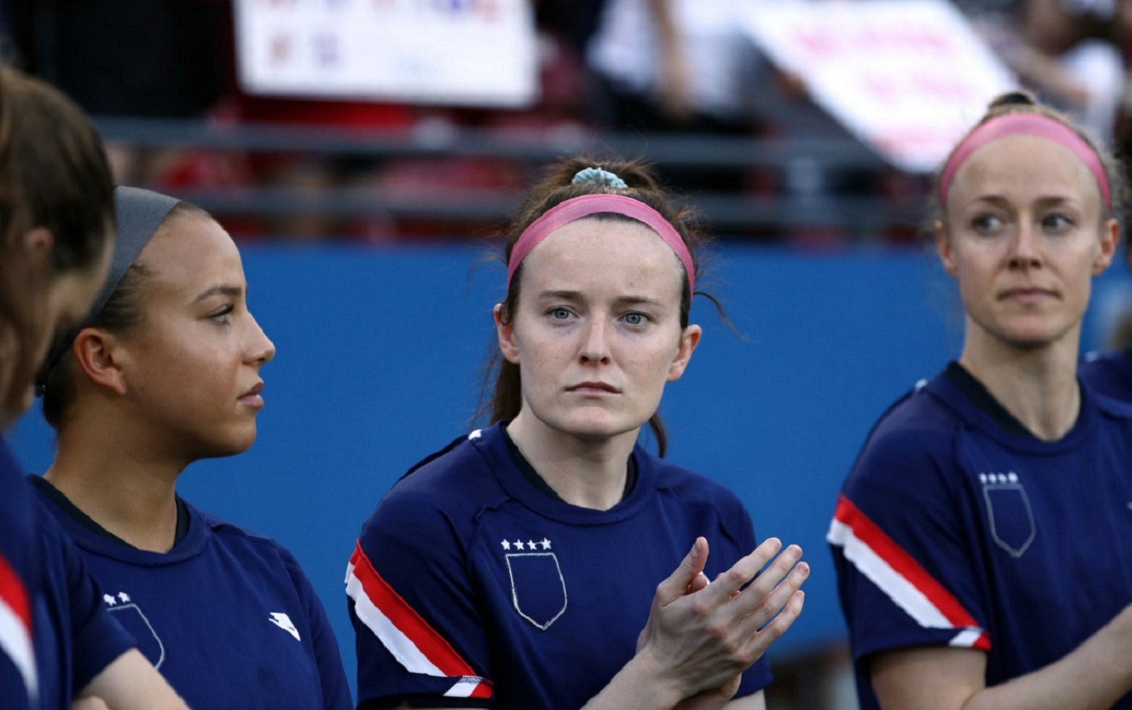 Why did the US Women Team play the shirt in reverse?