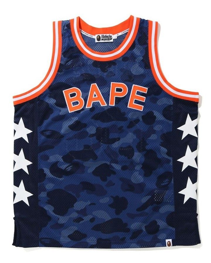 A Bathing Ape presents the new basketball camo uniforms