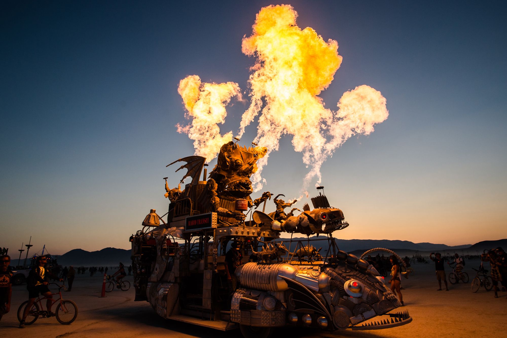 Burning man машины