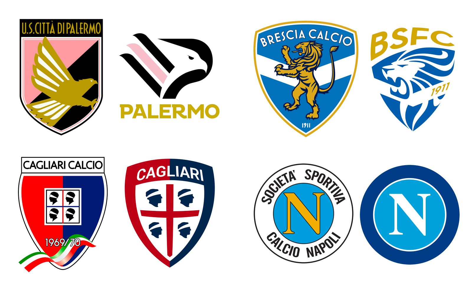 Italy Football Soccer Teams Logos CDR SVG/ PDF Dxf/ Jpg High Resolution ...