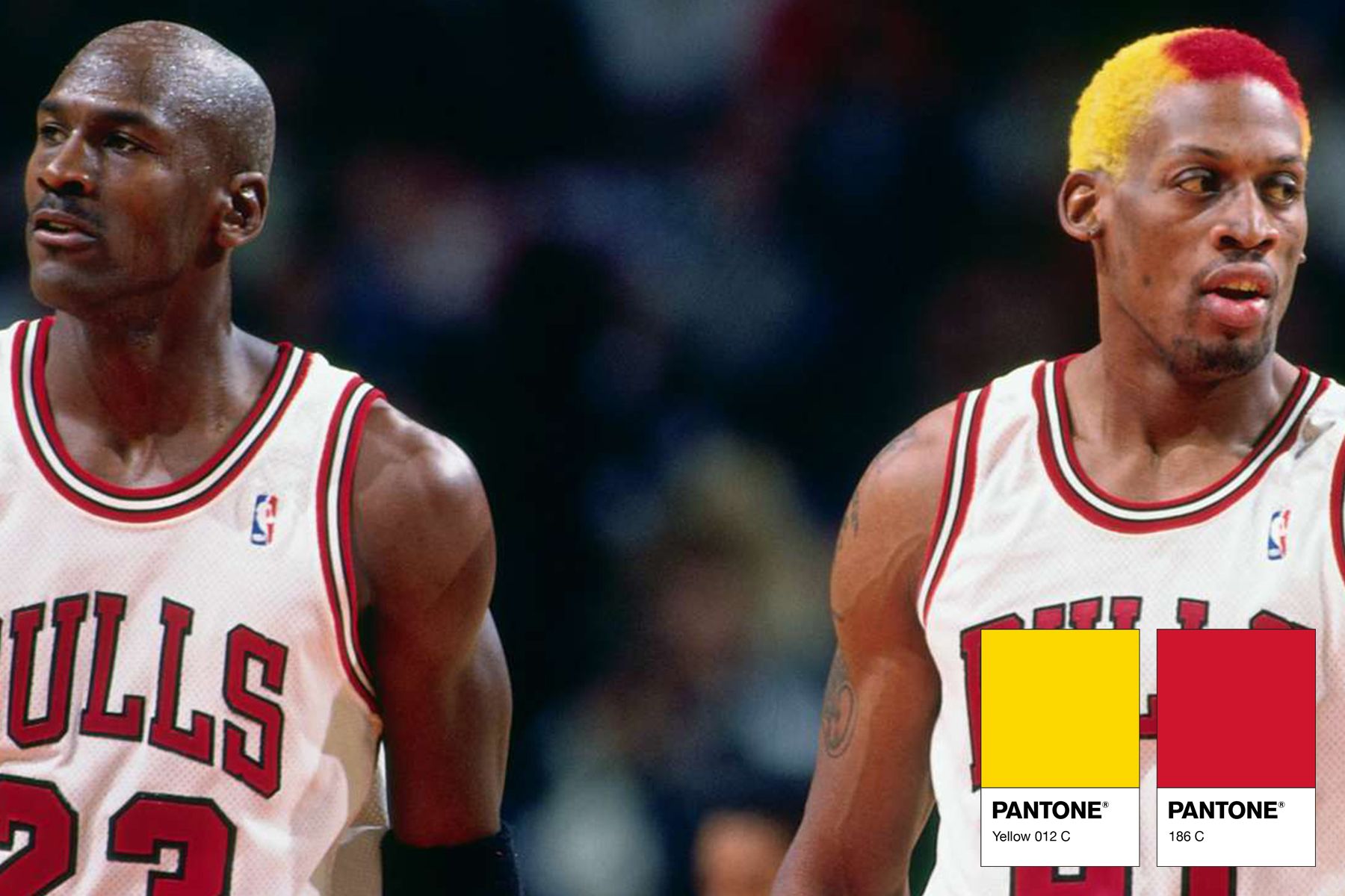 The Pantone colors of Dennis Rodman hair - nss sports