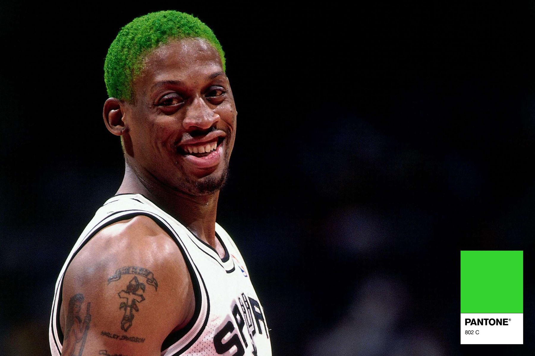 The Pantone colors of Dennis Rodman hair - nss sports