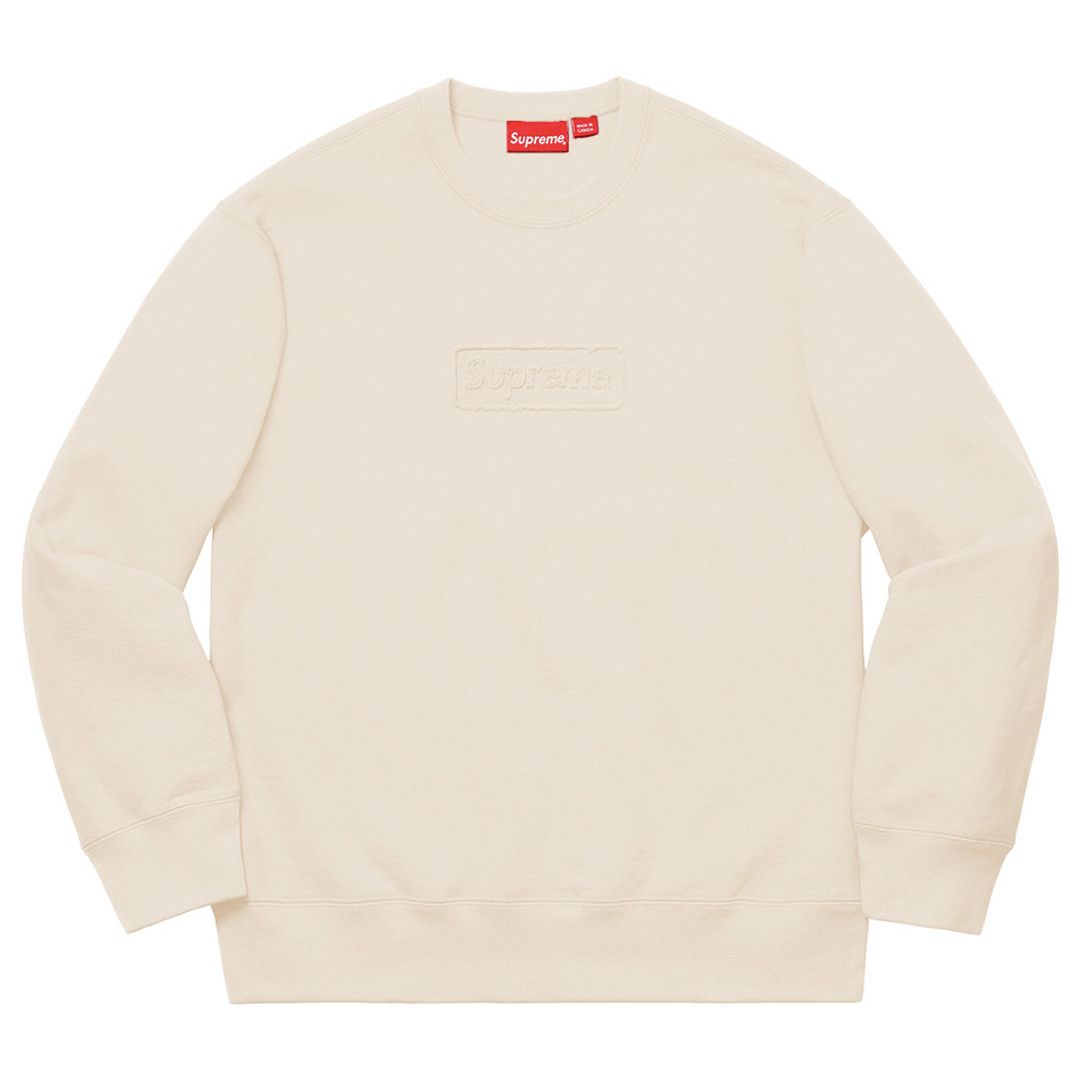 Supreme Cutout Box Logo Crewneck シュプリーム Is this new Crewneck from Supreme a Box Logo or not? - nss magazine