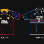 Il design delle maglie illuminate dai neon Sebastiano Barban e l'ultima frontiera dei mock up
