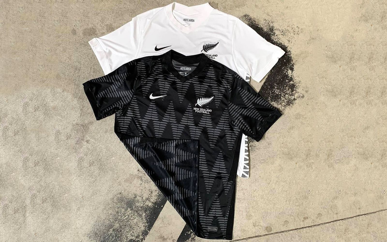 Nike new sale zealand football shirt