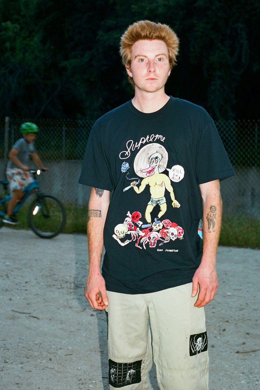 The new Supreme x Daniel Johnston collection - nss magazine