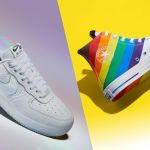 Nike and Converse new capsule collections for Pride Month Inspired by the More Color, More Pride flag designed by Amber Hikes