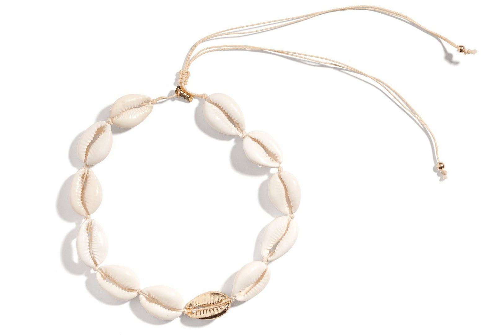 Tohum Design Natural Cowrie Necklace