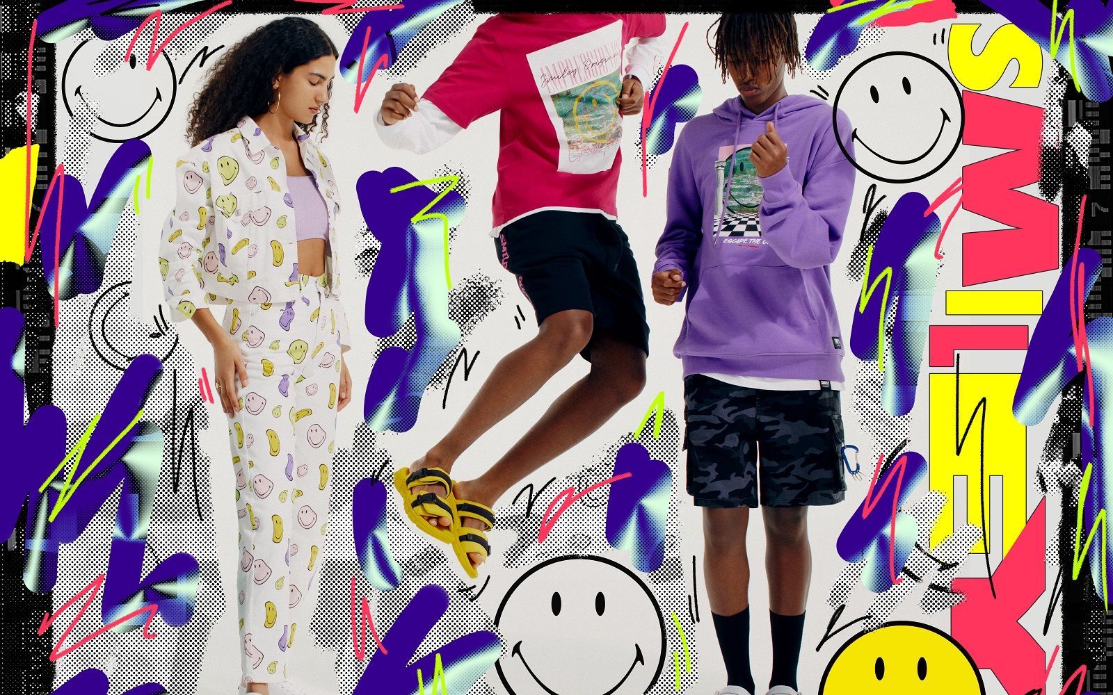 The new Smiley x Pull&Bear collection