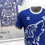 The Codogno shirt winner of the Erreà contest The competition involved children aged 7 to 14