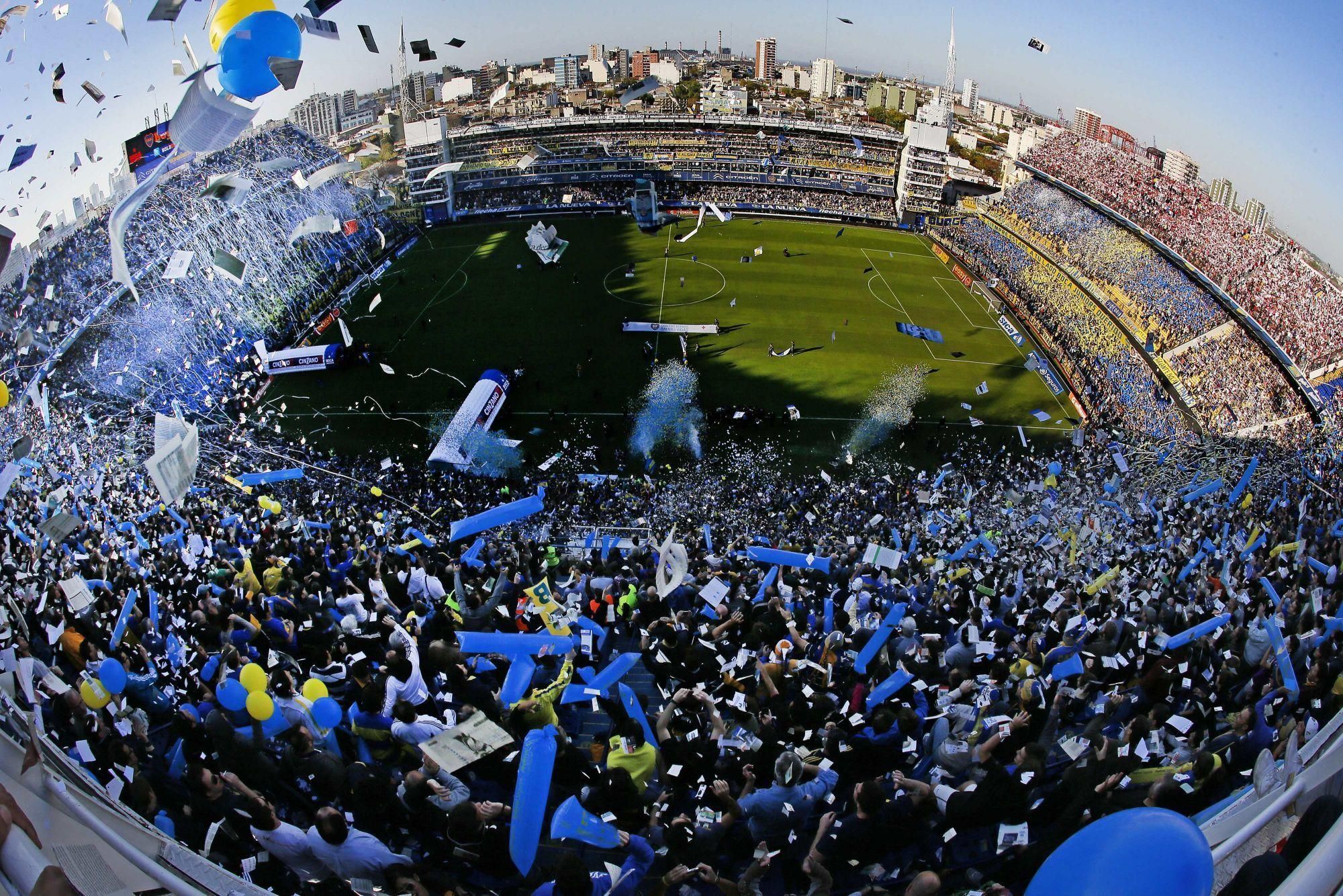1. Stadio José Armando (La bombonera), Buenos Aires - Boca Juniors