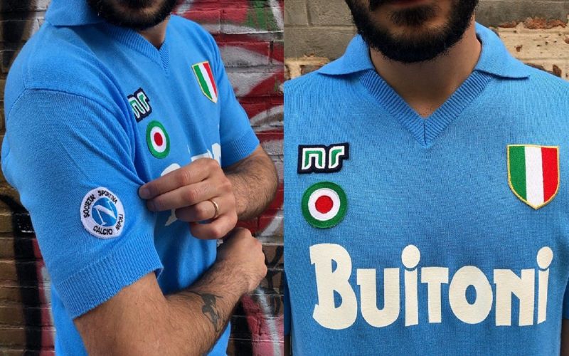 NR produced the Maradona's Napoli shirt of the '87/'88 season