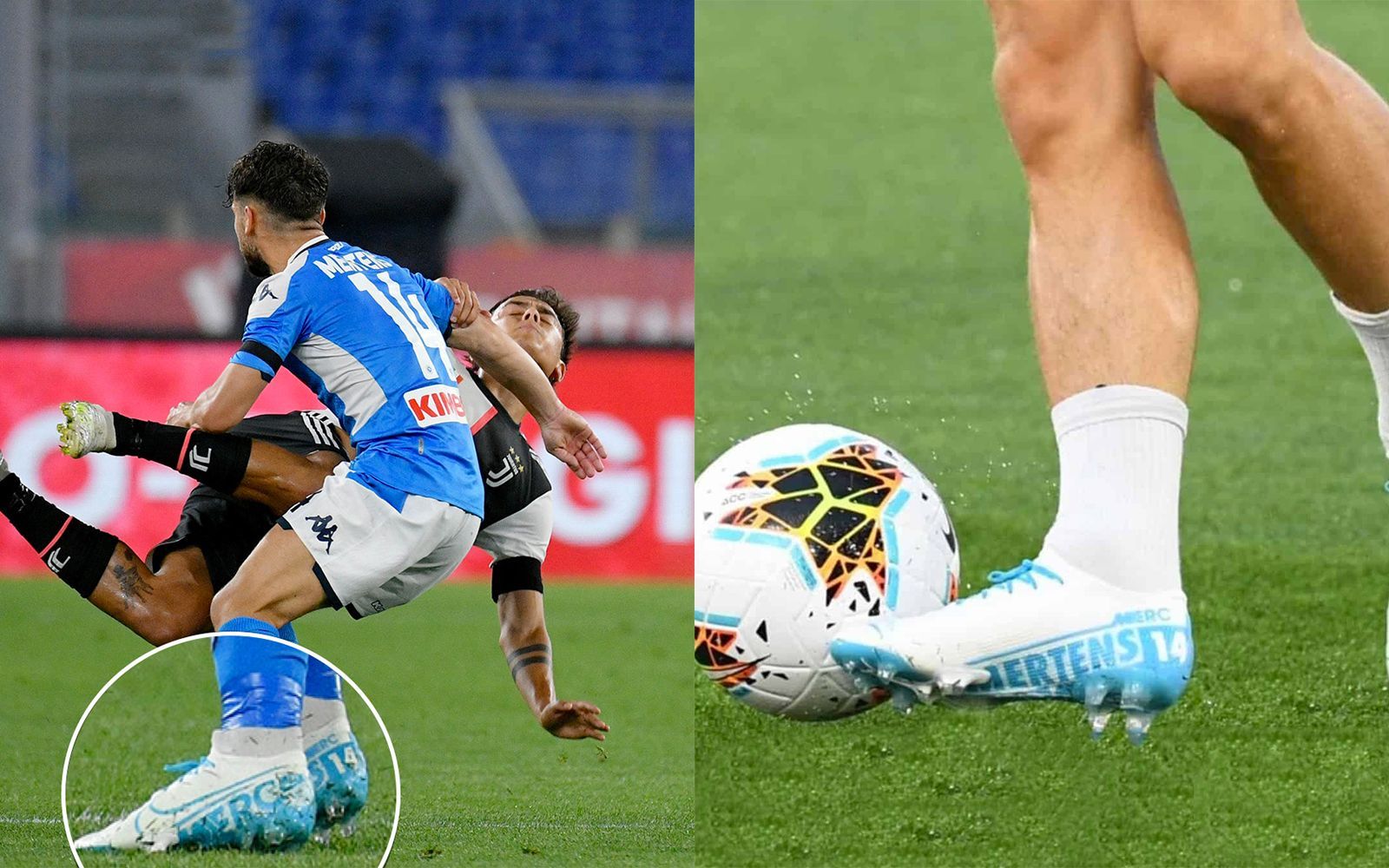 Scarpe da calcio di sale mertens