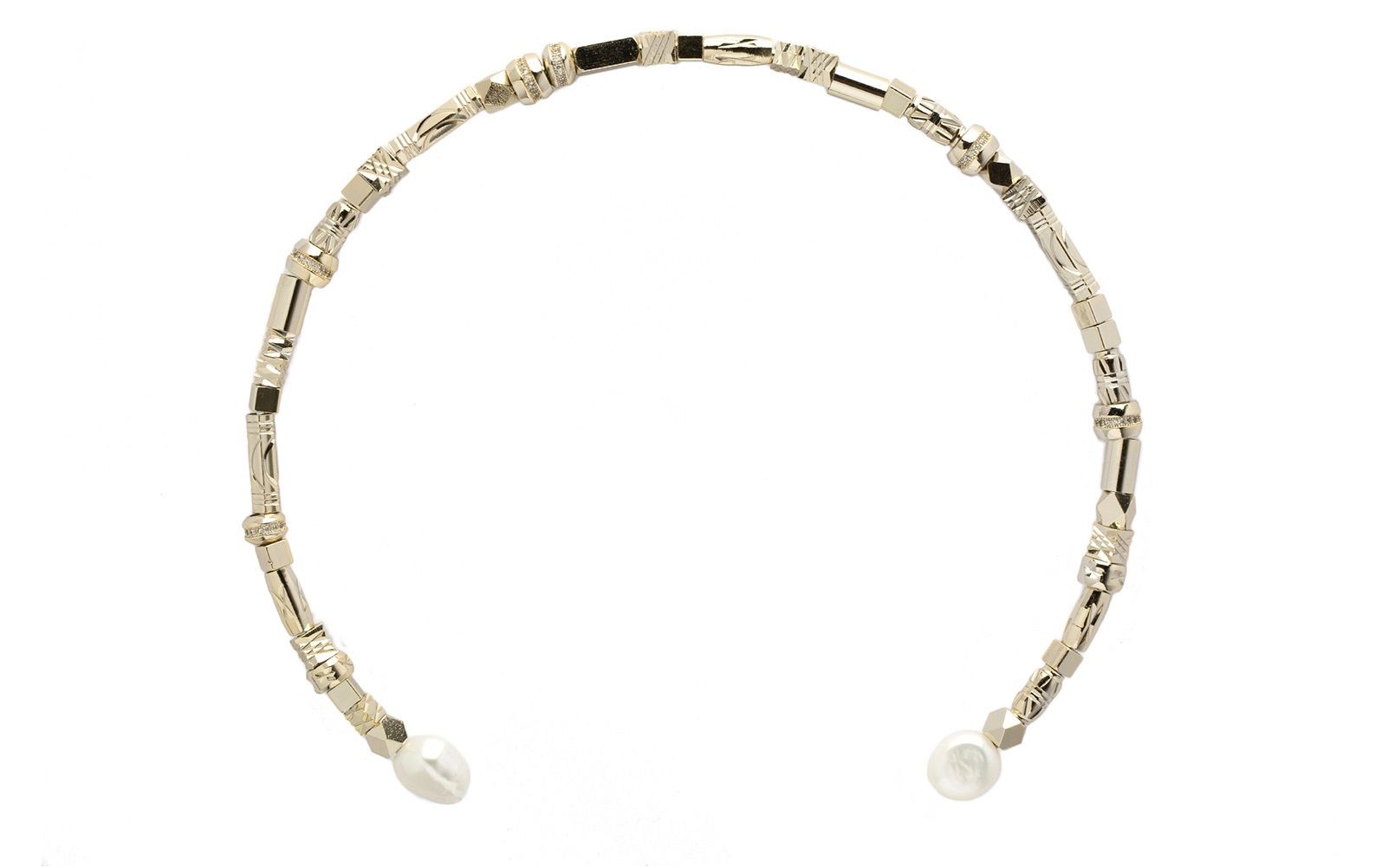 Iosselliani Choker with pearls