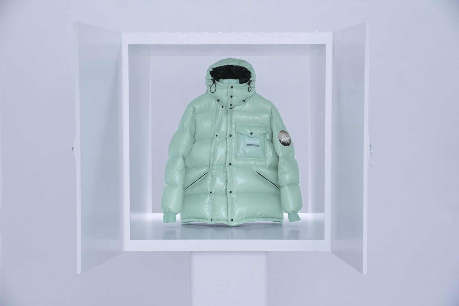 ★美品★希少★ Moncler x Fragment コラボ ミリタリーコート Moncler Genius 7 Moncler Fragment Hiroshi Fujiwara Anthemy