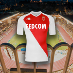 La nuova maglia Kappa del Monaco 2020-21 La Kombat Pro 2021 che celebra la Principessa Grace