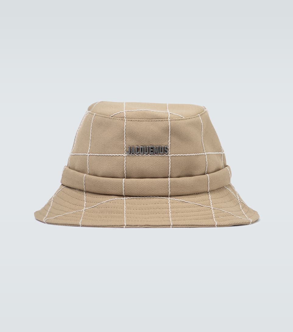 Jacquemus Le Bob Quadri Bucket Hat