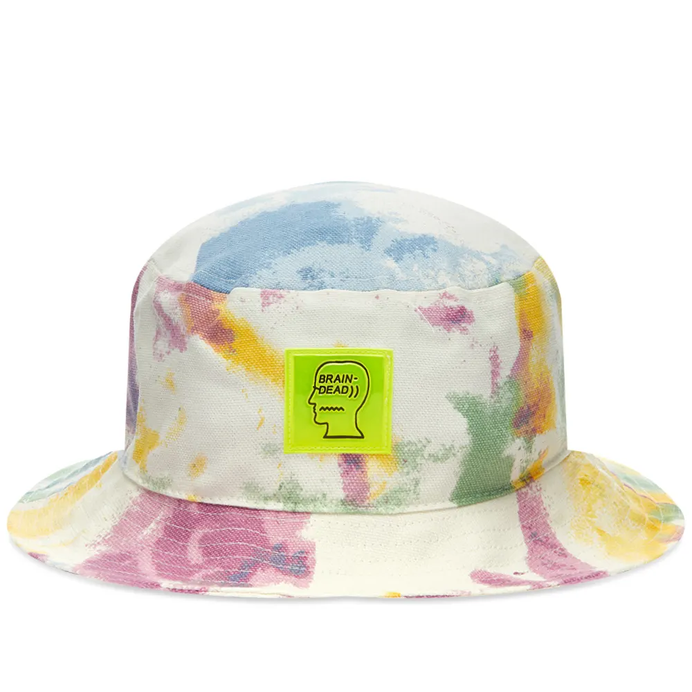Brain Dead Dyed Canvas Bucket Hat