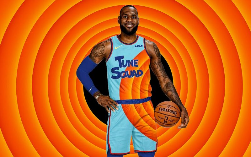 lebron space jam uniform