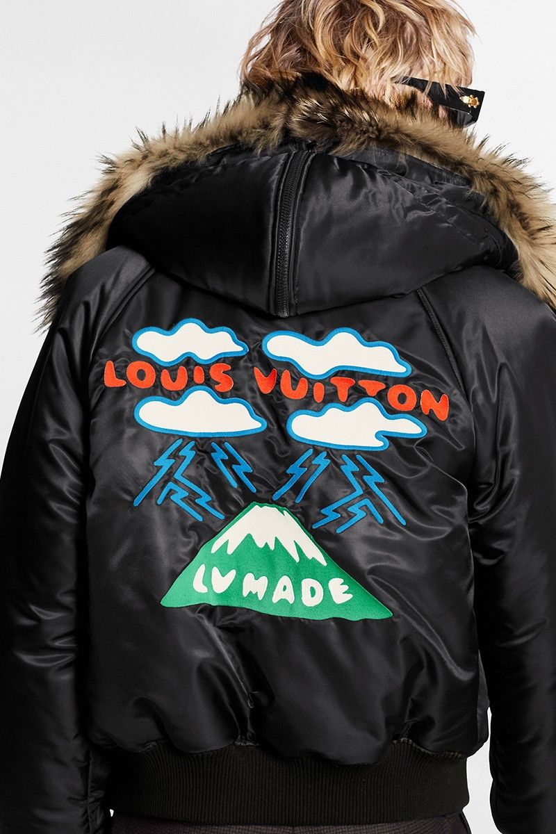 あ Louis Vuitton NIGO LV2ロゴ フーディッドブルゾン The secondo drop of LV² collection by Nigo x Louis Vuitton