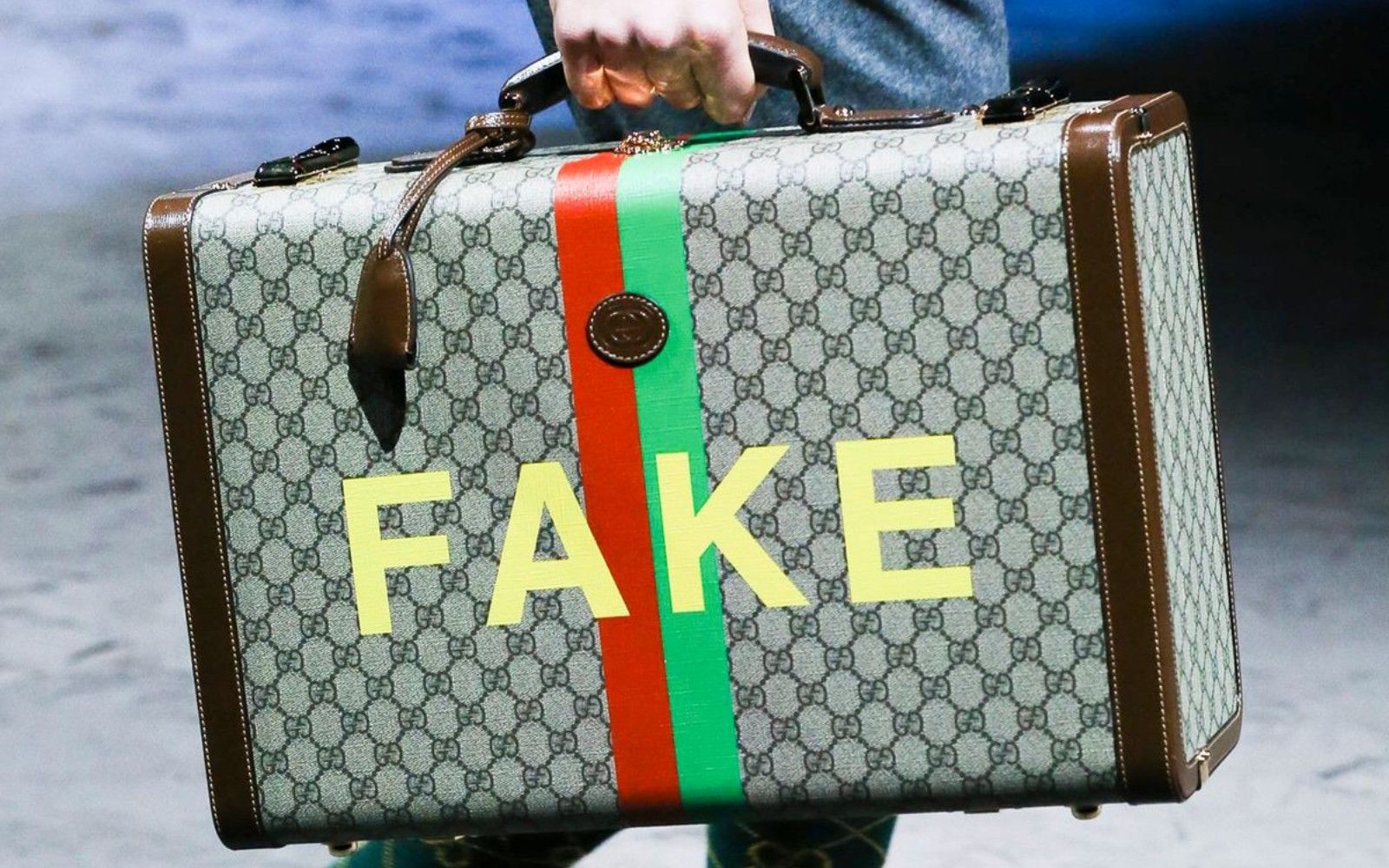 Gucci unveils Fake/Not Collection