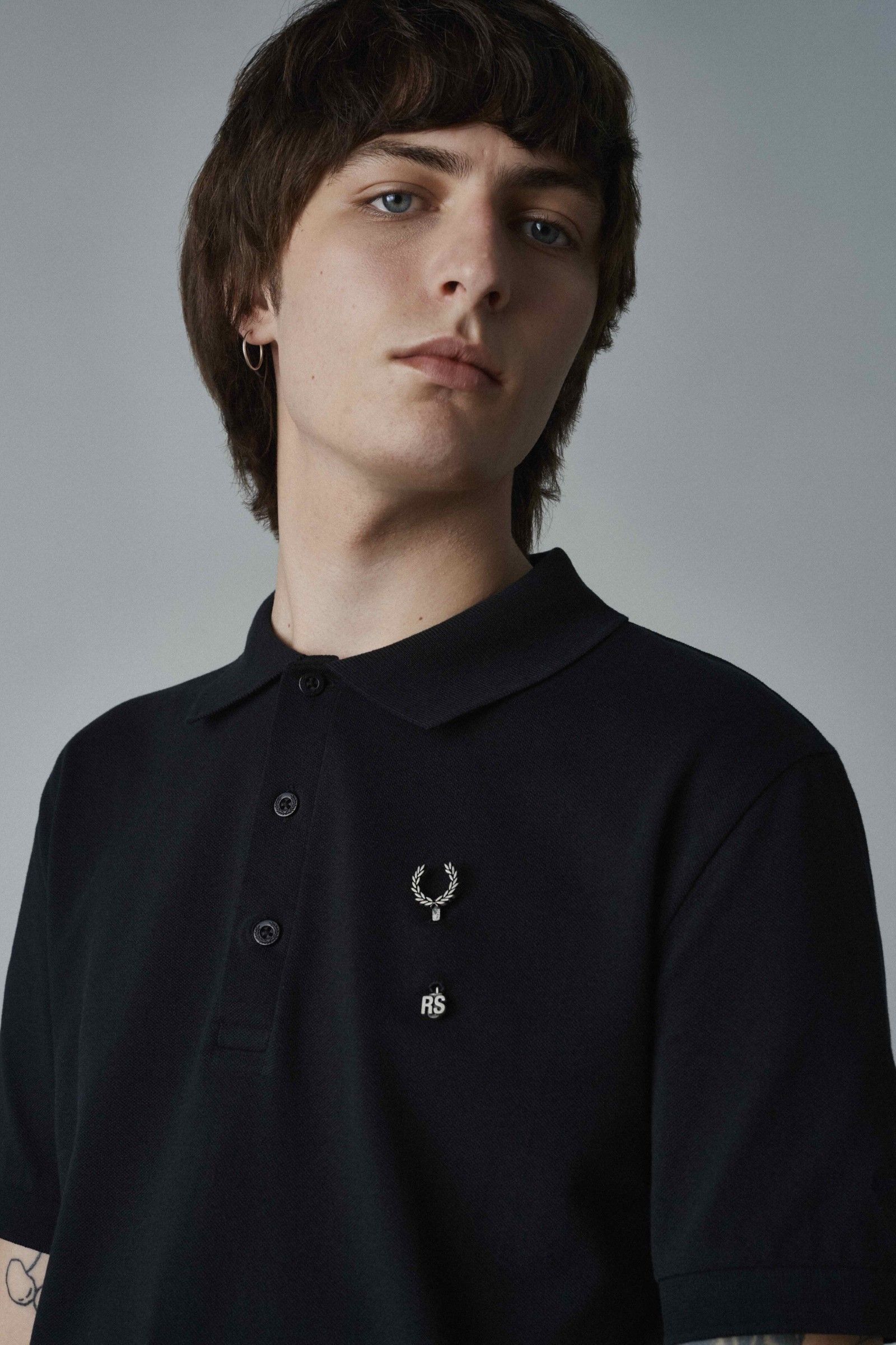 Fred Perry × Raf Simons Silver Earring Fred Perry × Raf Simons Silver Earring