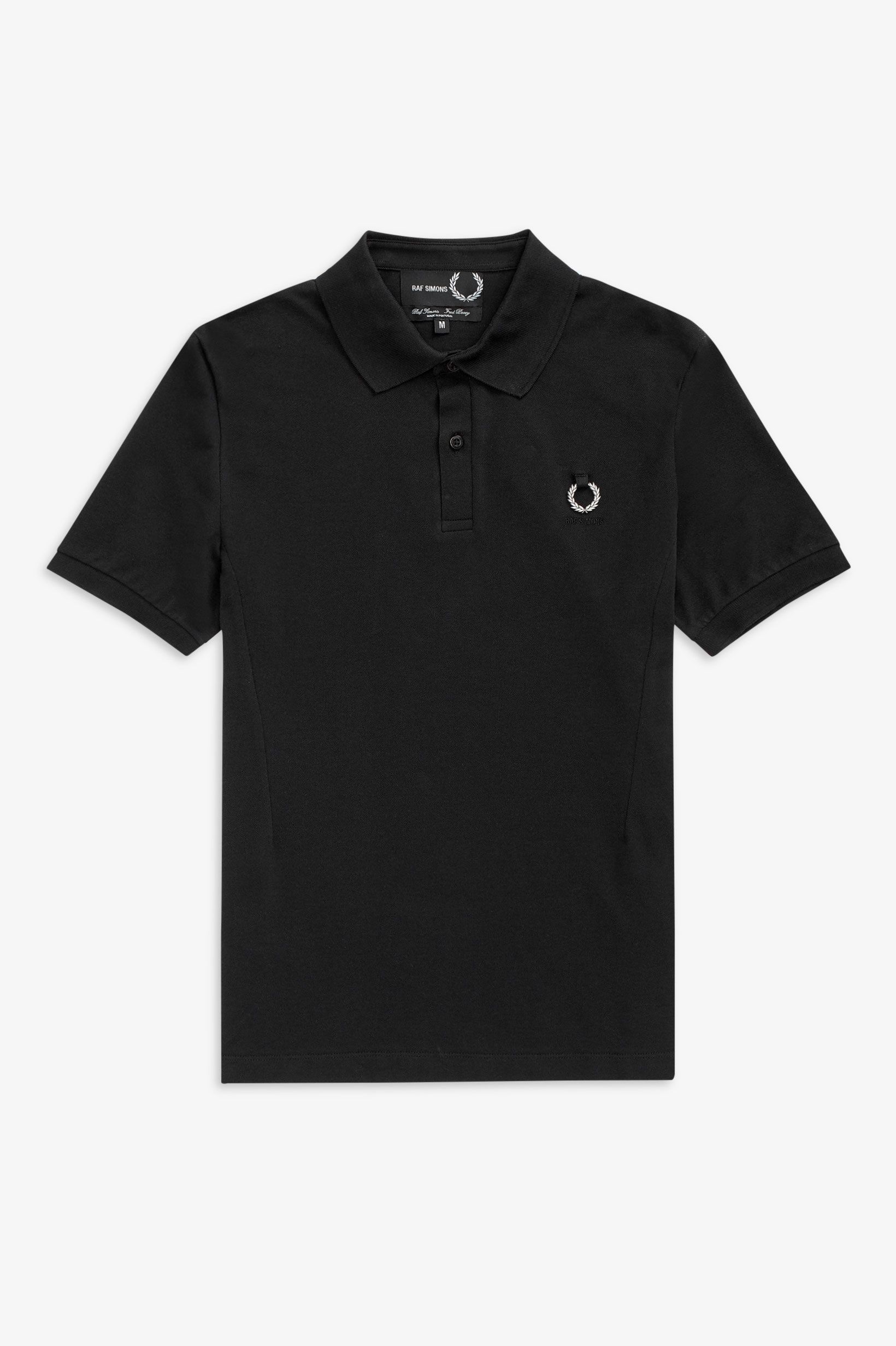 RAF SIMONS x Fred Perry 半袖シャツ S ブラック Fred Perry x Raf Simons capsule inspired by London punk