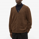 BEAMS Plus 7G Alpaca Cardigan