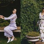 Il romanticismo della collezione SS21 di Yuhan Wang Una serie di abiti floreali che evocano una femminilità delicata in bilico tra Oriente ed Occidente
