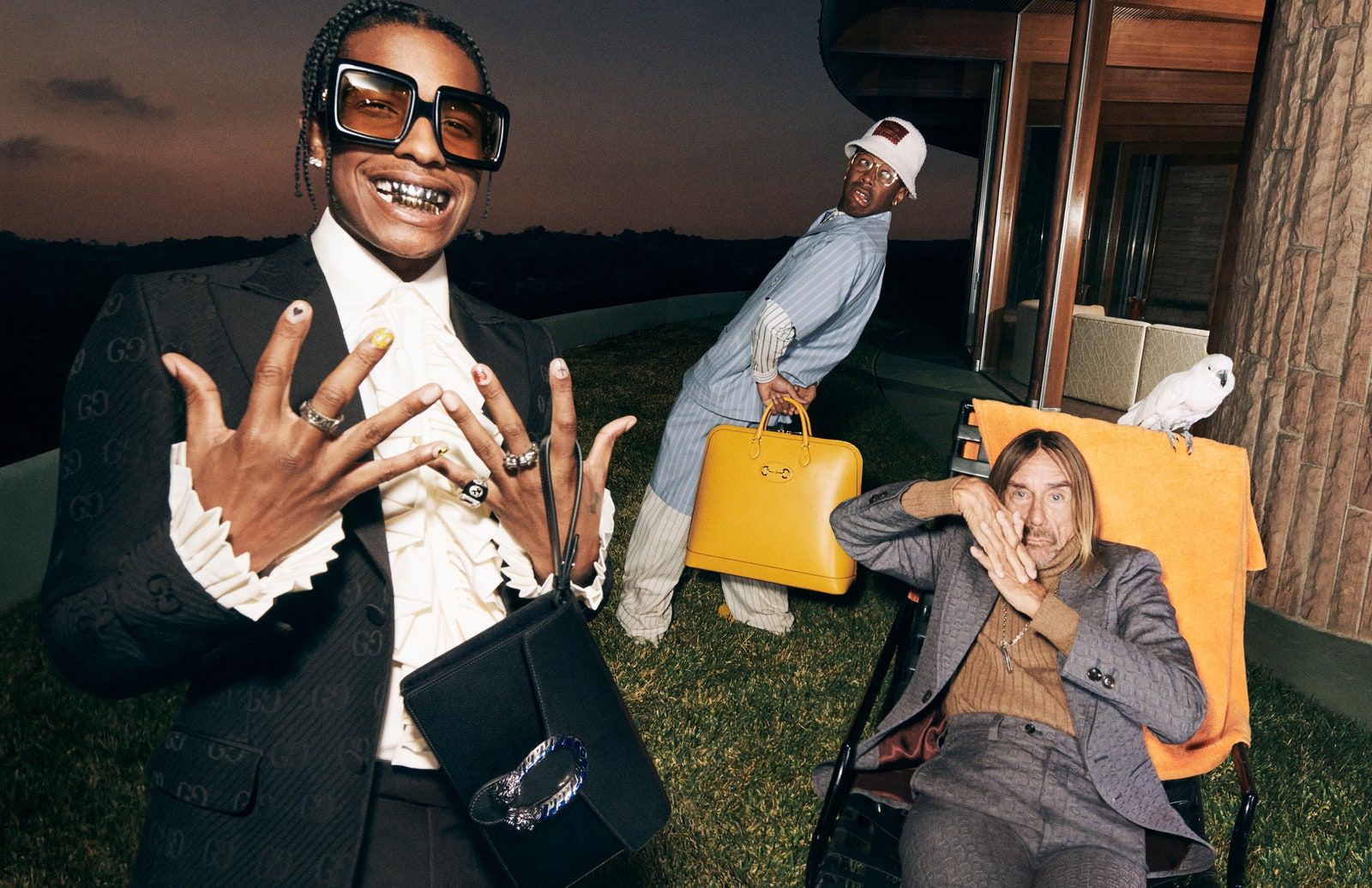The New Gucci Campaign With A AP Rocky And Tyler The Creator Nss