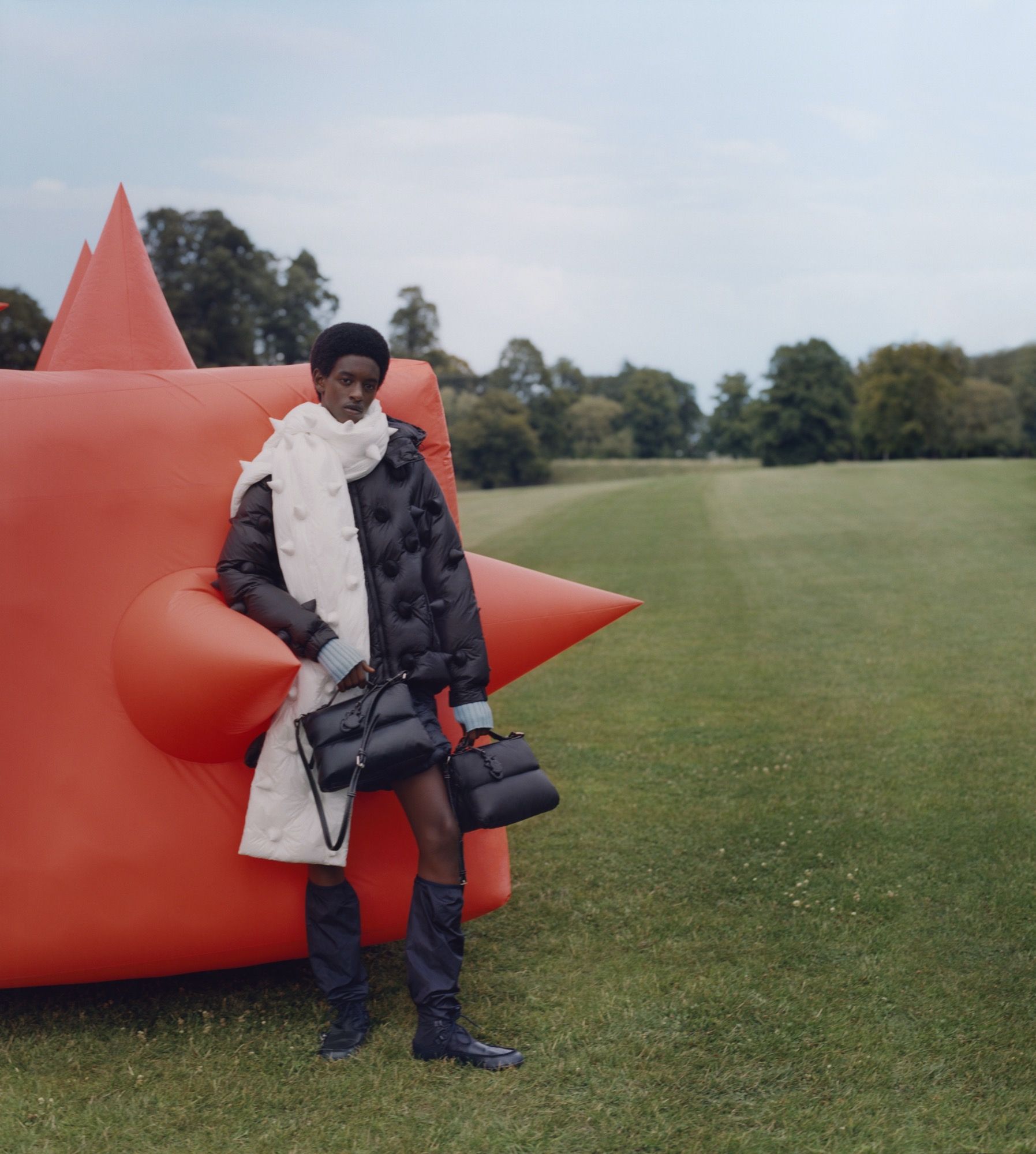 【未使用級✨】 MONCLER JW ANDERSON テディベア チャーム 未使用級✨】 MONCLER JW ANDERSON テディベア チャーム
