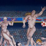 Caroline Coon and the art of painting sport OOF Magazine organizes the first stage of the 'In the Arena' exhibition in London