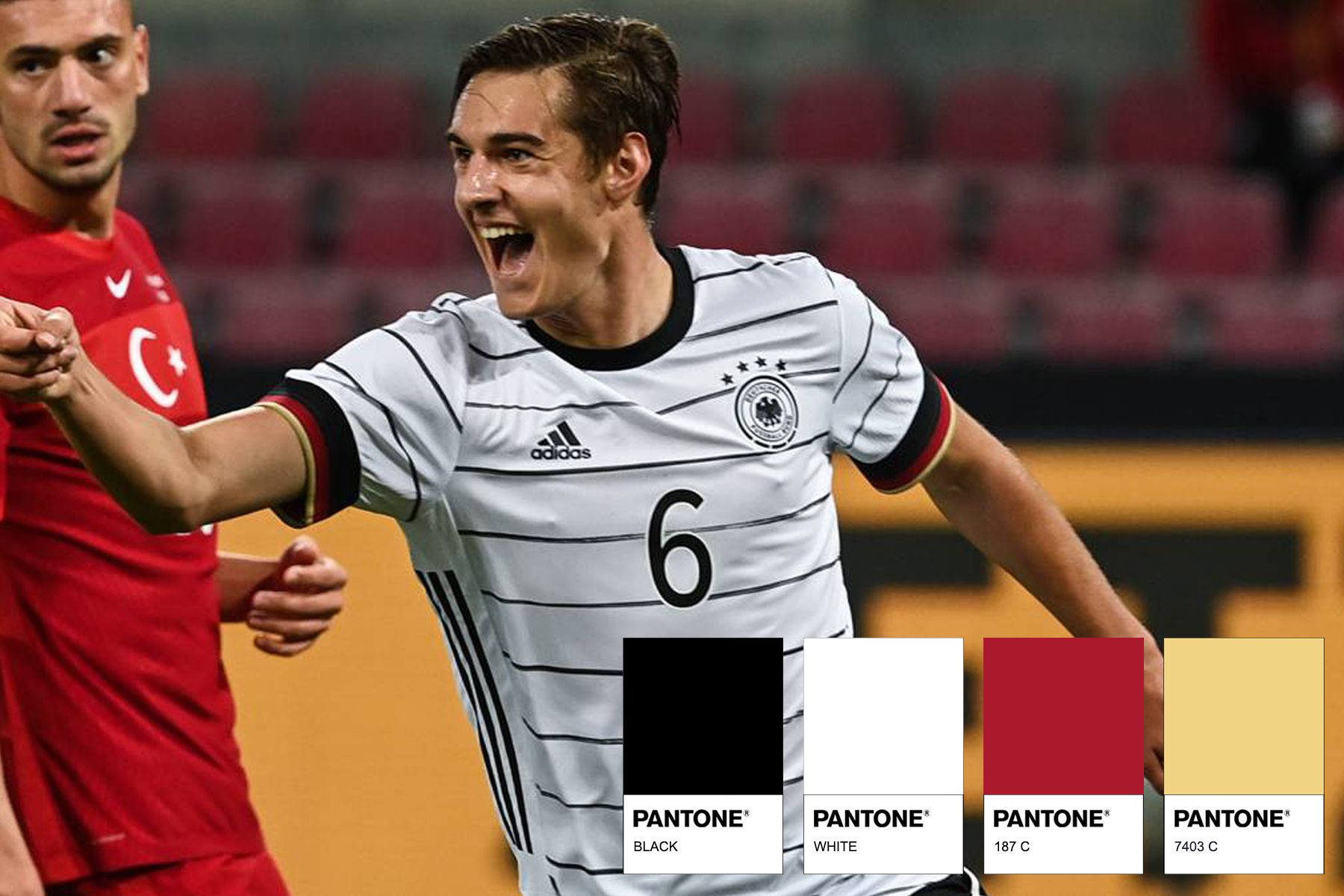 The Pantone colors of the national team jerseys - nss sports