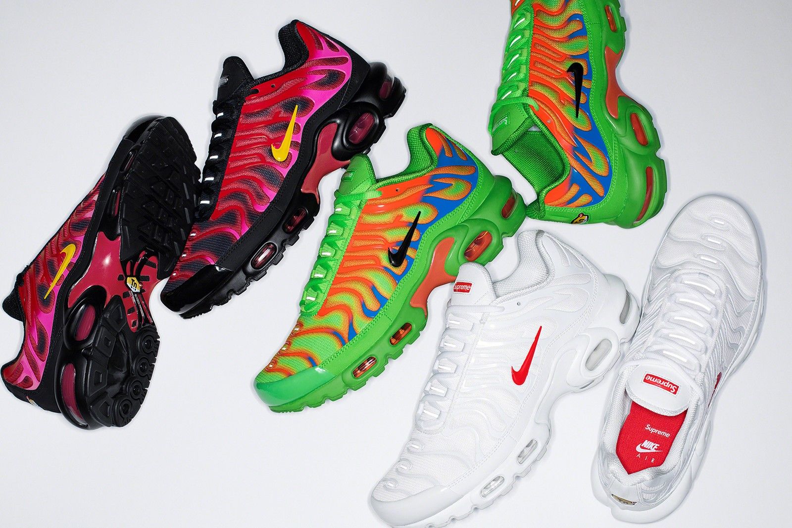 La sneaker delle sottoculture: la storia della Nike Air Max Plus 'Tn' La silhouette simbolo dei chavs protagonista dell'ultima collabo di Supreme | Image 285502