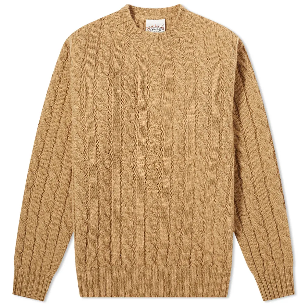 Jamieson's Of Shetland Cable Crew Knit