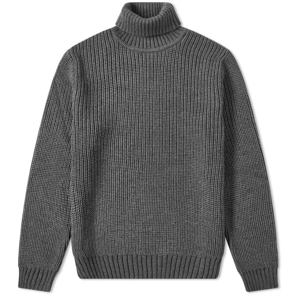 Edwin Line Roll Neck Knit