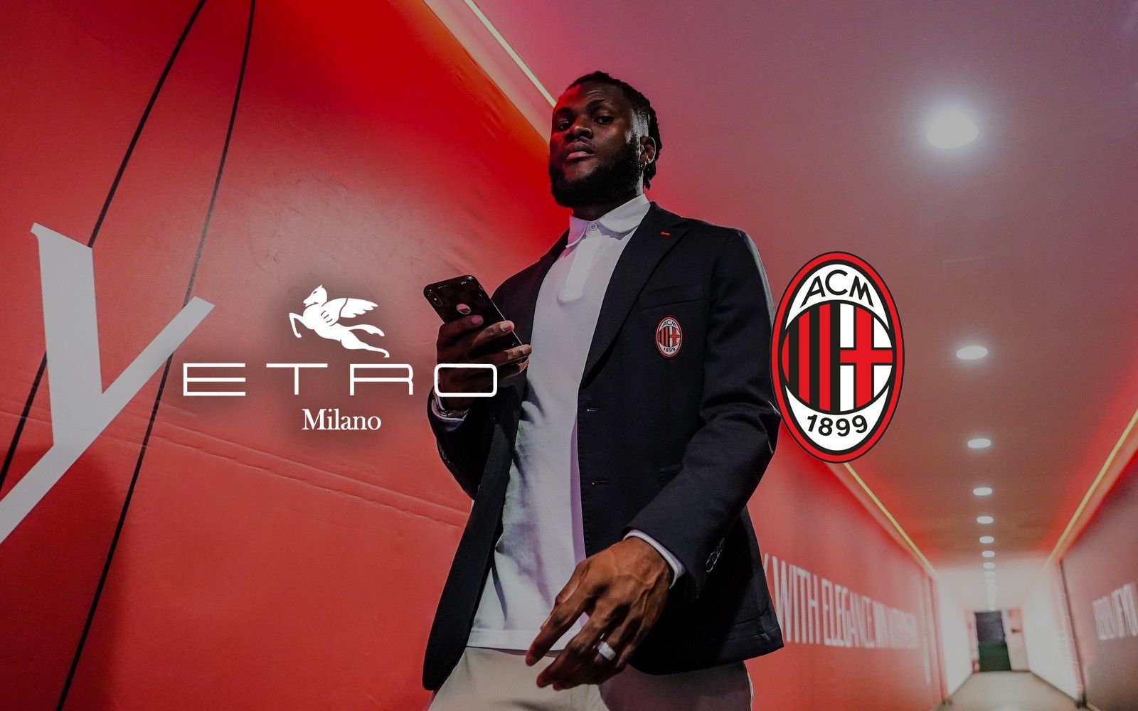 Etro Provides AC Milan Team with Customized Travel Accessories – WWD