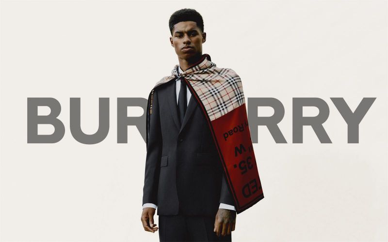 Burberry's charity project with Marcus Rashford - nss sports