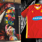 La prima maglia da calcio dedicata a Dante Alighieri Macron e il Ravenna FC tra la street art e l'omaggio al Sommo Poeta