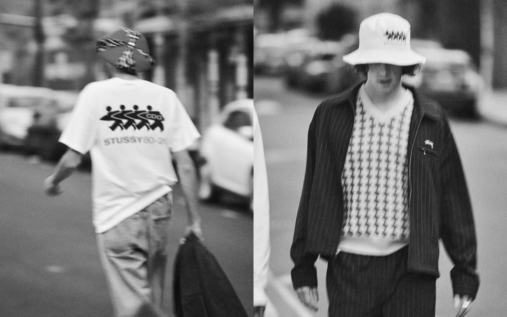 The new Stussy x Comme des Garçons capsule