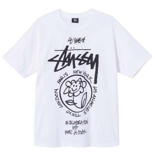 トップス Stussy x VirgilAbloh WorldTourCollection Stussy x Virgil Abloh World Tour Collection T-Shirt White