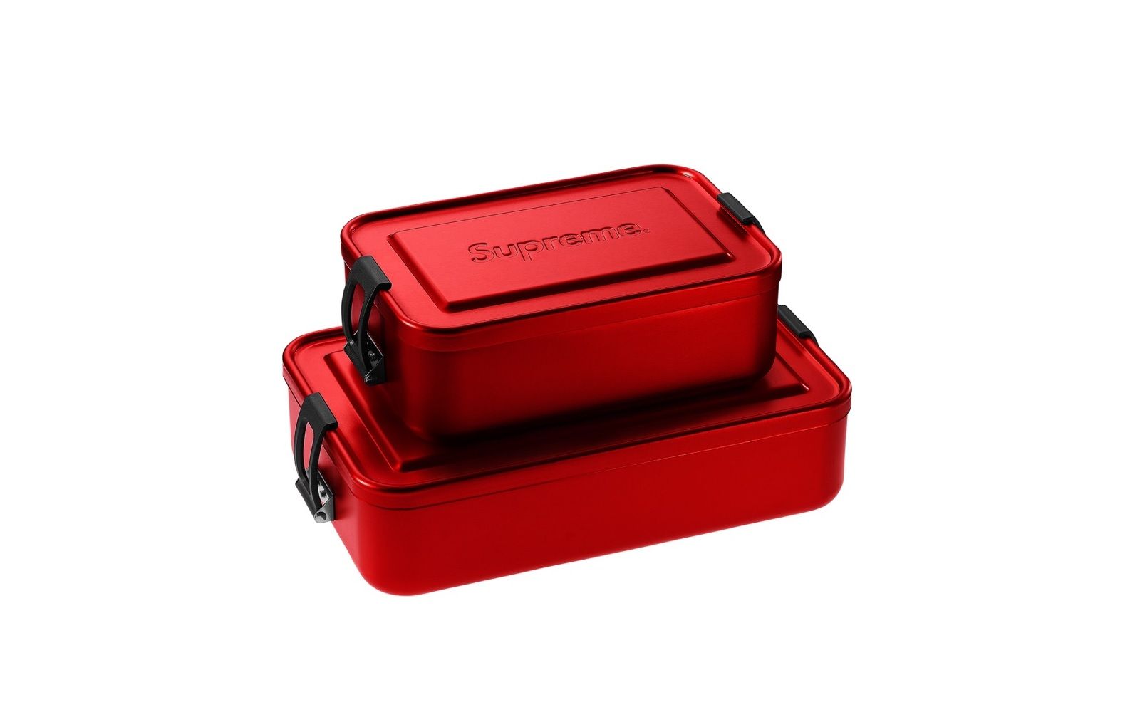 Supreme Metal Lunch Box Red